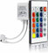 LondonExpress RGB Control Box + 24 keys IR Remote Controller For 3528 5050 12V LED Strip Light 1 or 2 outputs UK (One Output)