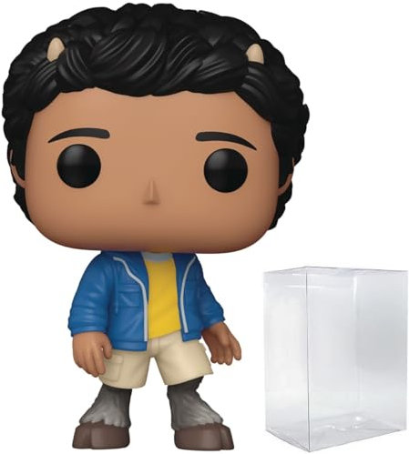 POP TV: Disney - Percy Jackson and The Olympians, Grover Funko Vinyl Figure (Bundled with Compatible Box Protector Case), Multicolored, 3.75 inches
