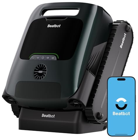 Beatbot AquaSense 2 Pro Robot Piscine sans Fil, nettoie Le Fond, Parois et flottaison, Aspirateur Piscine avec Remontée Automatique, jusqu'à 11 Heures, pour piscines jusqu'à 360 m²