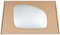 Right driver side Silver Wing mirror glass for Skoda Fabia 2007-2014