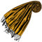 Lorenzo Cana Frauen Pashmina Schal 70% Seide 30% Viskose Paisleymuster gold 70 cm x 190 cm - 7861777