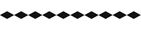 Aufkleber Rauten Band Muster Karo LKW Oldtimer Deko 100x6cm #A4620