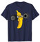 Lustig Trainieren T-Shirt Banane Fitnessstudio T-Shirt