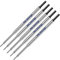 5 Pen Savings Kugelschreiberminen kompatibel mit Papermate Lubriglide, Aspire, PhD, mittlere Spitze, Großpackung (Schwarz)