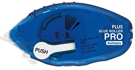 Plus Japan 5 Stück Klebestifte Pro 20 m x 8,4 mm nachfüllbar permanent