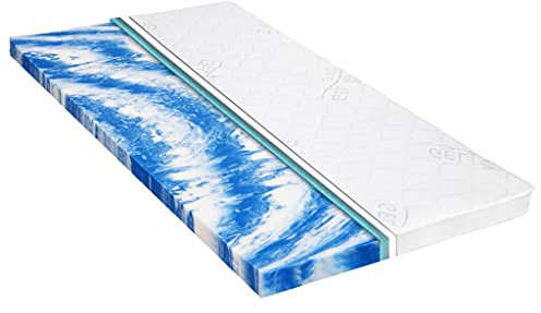 vidaXL Matratzenauflage 180 x 200 cm Gelschaum 7 cm