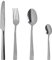 KHG Besteckset 24 tlg für 6 Personen, Edelstahl 18/0 Rostfrei & Langlebig Essbesteck für jeden Anlass 6x Gabel, 6x Messer, 6x Löffel & 6x Teelöffel Modell 714