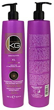 Shampoing keragold sans sulfates 500ml (KERATINE ET PROTEINES DE SOIE)