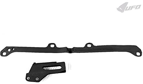 UFO PLAST Kit cruna Catena+Fascia Forcella Nero Yamaha YZ 125 2002-2002