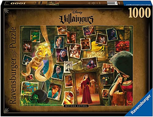 Ravensburger Puzzle 2D 1000 elementów: Villainous. Matka Gertruda, Stary Design