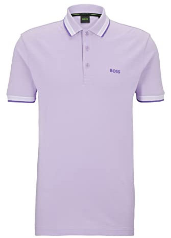 BOSS Herren Paddy Polo, Light/Pastel Purple534, M EU