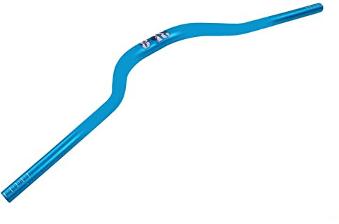 SPYMINNPOO Fahrradlenker MTB Lenker, 31,8 Mm Fahrrad Lenker, Extra Langer Fahrrad Riser Lenker aus Aluminiumlegierung, Mountainbike Riser Bar Passend für die Meisten Fahrräder, Rennräder, BMX(Blau)