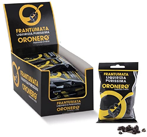 Liquirizia OroNero Liquirizia Purissima Frantumata 24 Buste da 50 g