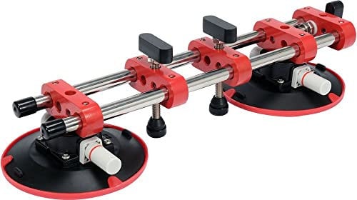 Double Suction Cup Holder 150 mm Hand Pump Rubber Suction Cup Lifter Ceramic Tile Lifter