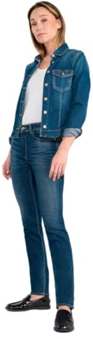 Le Temps des Cerises Reguläre Jeans mit hoher Taille Frau Casal Pulp N°2