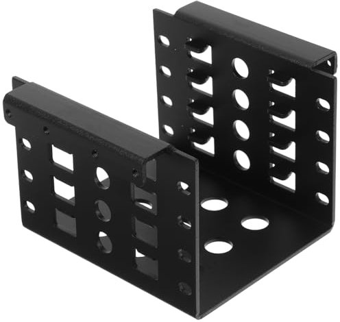 Hard Drive Bay Hard Disk HDD Mounting Rack Bracket for Hard Drive 3.5 Inch Hard Drive Bracket Tray for Hard Drive Hard Drive Cage Computer Accessory Cage for Hard Drive