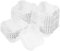 IMIKEYA 1000 Stück quadratische Muffinförmchen Papier: 6,5 cm Papier Muffins Backförmchen - weiß Muffinförmchen quadratische Cupcake Förmchen für Backen, Hochzeit, Geburtstag, Party