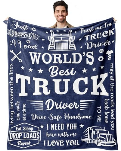 XALAZY Decke (Geschenk für LKW-Fahrer, 152,4 x 127,7