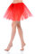 Tütü Rock Damen Ballett Tutu Rot Tüllrock Mädchen Vintage 80er 90er Jahre Party Tüll Blasen Tutu Erwachsene 3 Lagiges Stretch Ballett Röcke für Frauen Mädchen Abschlussball Partykleid