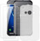 Lot de 2 Verres Trempés et Coque TPU Imprimée Compatible avec Samsung Galaxy Xcover 3 Anti-Rayures Antichoc Protecteur d'écran Flexible Coque Fine Design élégant
