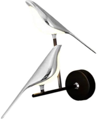 Colcolo LED-Wandleuchten Vogel Wandleuchte Wandleuchten Wandbeleuchtung Leuchte für Wandlampe Home Wall Art Decor Barn Flur, Neutrales Licht