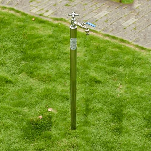 Colonne d'eau de Jardin extérieure en Acier Inoxydable, Robinet de Colonne autoportant, Pilier de Robinet d'eau de Cour antigel, colonnes de Robinet d'eau à Montage au Sol