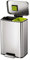 EKO Madison Cubo de Basura Cocina 2 Compartimentos 45L | Cubo Basura de reciclaje de 25L y 20L | Cierre Suave, Pedal Resistente, Estabilizador de Bolsa | Papelera Cocina Moderna y Funcional