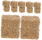 LALADEFIEE 12st Heuhaufen-Modell Heuhaufen-ballenmodell Faux Hayrick Garten-heuhaufen- Heuhaufen Im Hof Simuliert Schmücken Heuhaufen-Dekorationen Szene Heuschober Hof Szene Holz