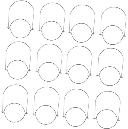 OKUMEYR 12stücke Solar Hängelampe Für Einmachgläser Praktische Solar Jar Lampen Halterung Für Garten Balkon Und Weihnachtsbaum Für Stimmungsvolle Beleuchtung