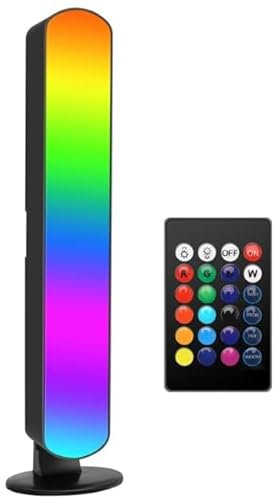 Smart LED Light Bar, Alexa Compatible Desk Lamp with 16 RGB Colors, WiFi Control & Music Sync, Adjustable Lighting for Home Office, Gaming, and Bedroom Decoration
