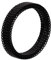 Heideman Ring Timon Herren - aus hochwertigem Edelstahl - Silber Gold schwarz farbend poliert - Herrenring für Männer - Finggerring Mesh
