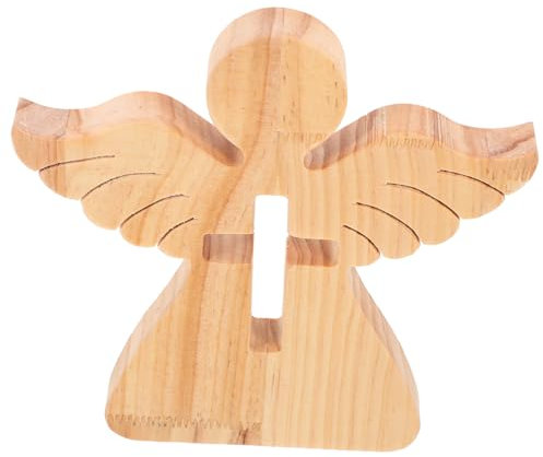 Ciieeo Hände Betende Statue Engel Dekoration Holz Handwerk Hause Ornamente