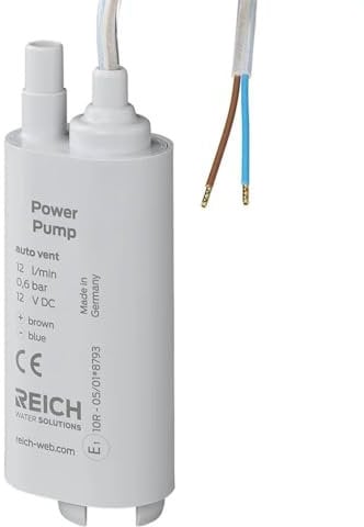 Camping Tauchpumpe Easy 12V 12L/min mit Entlüftung I 0,6 bar 10-18 W Leistungsaufnahme