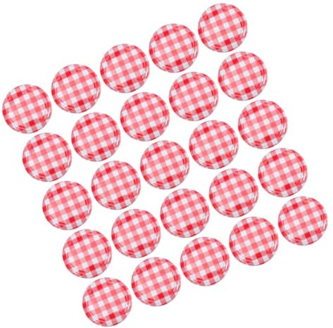 OUNONA 80pièces Couvercles De Bocaux à Large Ouverture Scellés Sous Vide Pour Cuisine Conservation De Confiture Lot