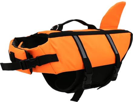Giubbotto Salvagente Per Cani Impermeabile Galleggiante Sicurezza Nuoto Con Maniglia Giacca Galleggiante Per Sport Acquatici Cuccioli Taglie XS/S/M