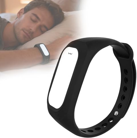 Mavdecll Schnarchstopper, Anti-Schnarch-Armband Mit Biosensor, 3 Intensitätsstufen, Intelligentes Schnarcharmband Zur Effektiven Schnarchprävention, Einschlafhilfe Für Bessere Nachtruhe, Schwarz