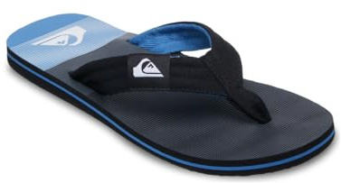Quiksilver Herren Molokai Layback Flip Flops Sandalen Schwarz