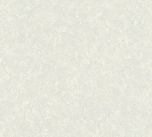 A.S. Création VERSACE WALLPAPER Vliestapete Les Etoiles de la Mer Luxustapete Uni 10,05 m x 0,70 m grau Made in Germany 935828 93582-8