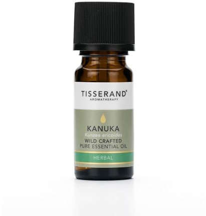 Tisserand Aromatherapy - Wild Crafted Kanuka Essential Oil, Massage Oil - Wild Crafted Kanuka, Bath Oil, Aromatherapy Oil - 100% Pure and Natural Essential Oil - 9 ml