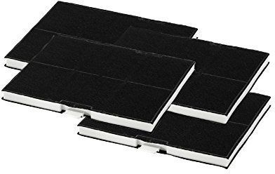 Ersatz-Aktivkohlefilter für Abzugshauben - passend für Siemens LZ53451, Bosch, Constructa, Neff & Junker - 705432, 00703606 - Super-Sparset mit 4 Stück