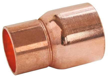SOMATHERM FOR YOU - Connettore di saldatura in rame - Ridurre l'accoppiamento doppio femminile Ø22-18 - Conforme NF
