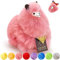 Inkari Alpaka Plüsch aus natürlicher und weicher Alpakawolle - Echte Alpakawolle, Frauen und Kinder - Cotton Candy (23cm)