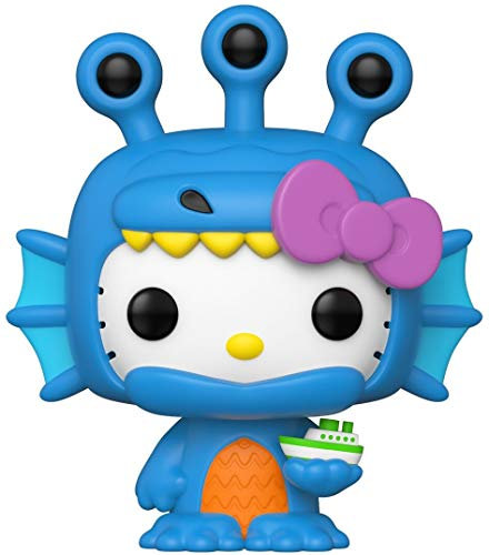 Funko Pop! Sanrio: Hello Kitty Sea Kaiju HK - Figurine en Vinyle à Collectionner - Idée de Cadeau - Produits Officiels - Jouets pour Les Enfants et Adultes