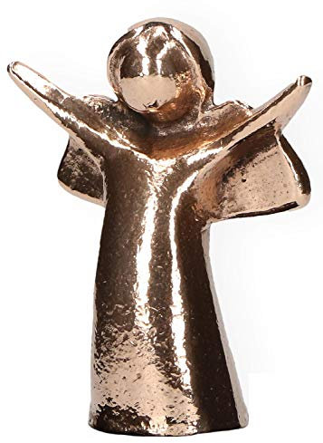 Schutzengel Engel der Freude Kerstin Stark 5 cm Engelfigur Bronze Geschenkbox