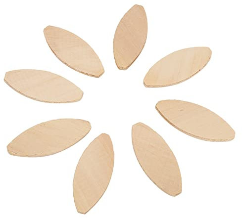 100 pezzi di legno biscotti di giunzione tavola di legno strumento di aggancio falegname tassello di faggio pezzi di sughero(20#)