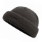 CLAPE Short Beanie Fisherman Cap Strickmütze Kurz Unisex Beanie Strickmütze für Herren & Damen Trawler Mütze