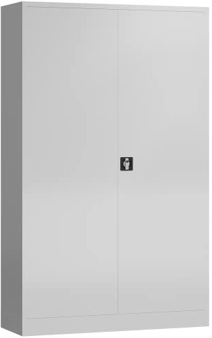 Classix Flügeltürenschrank Aktenschrank 1945 x 1200 x 600 mm (weiß)