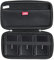 Hermitshell Étui de Voyage Rigide pour Samsung T7/T7 Touch Portable SSD 1 to 2 to 500 Go USB 3.2 Disque Dur Externe (étui pour 3 disques durs, Noir)