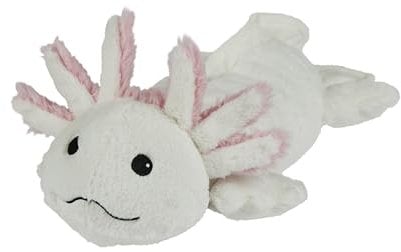Warmies Plush Axolotl Microwavable Weighted Teddy with French Lavender Scent, Hot or Cold for Cool Relaxation and Warm Relief