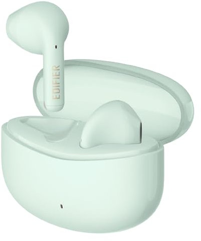 Edifier X2s Auriculares Bluetooth 5.3 inalámbricos intrauditivos, Controladores dinámicos de 13 mm, reducción de Ruido Ambiental AI, Sonido Individual, Sellado IP54, Verde